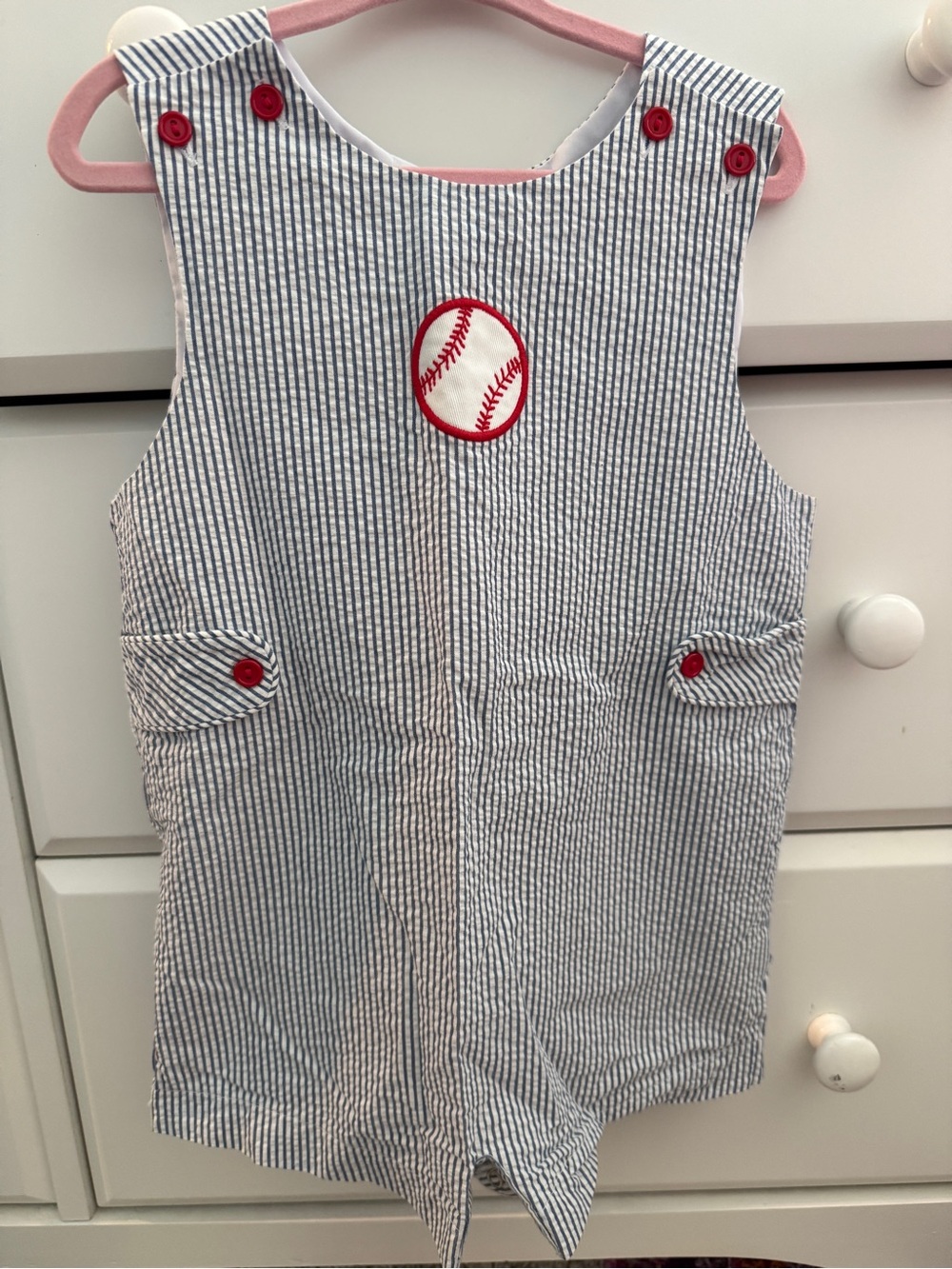 Baseball Appliqué John John